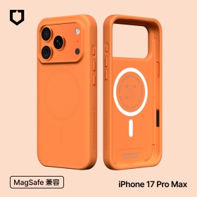 螢光橘 犀牛盾SolidX磁吸保護殼 iPhone17ProMax