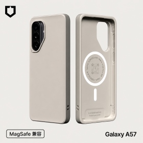 貝殼灰 犀牛盾Samsung A57 MagSafe兼容 強化吸震緩衝防摔手機殼