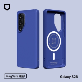 經典藍 犀牛盾Samsung S26(SM-S9420) MagSafe兼容 強化吸震緩衝防摔手機殼
