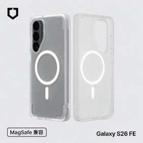 霧透-犀牛盾Samsung S26 FE MagSafe兼容 強化吸震緩衝防摔手機殼