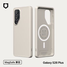 貝殼灰 犀牛盾Samsung S26+(SM-S9470) MagSafe兼容 強化吸震緩衝防摔手機殼