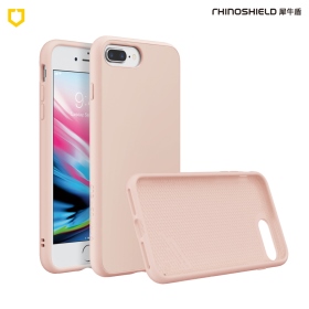 粉 iPhone 7 Plus 5.5吋.iPhone 8 Plus 5.5吋犀牛盾SolidSuit 經典防摔背蓋手機殼