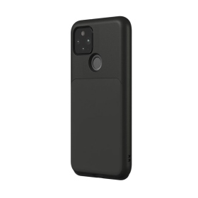 黑 Google Pixel 5  經典款-背蓋犀牛盾