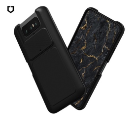 黑 ASUS  ZenFone7&7Pro  經典款-背蓋犀牛盾