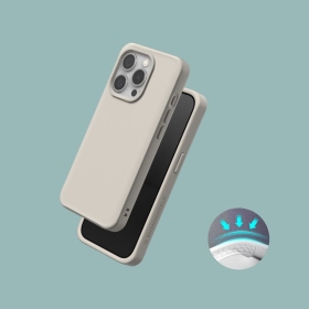 貝殼灰 犀牛盾SolidX保護殼 iPhone15ProMax
