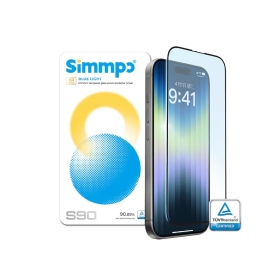 SIMMPO 16/17/18 Pro Max  S-90防窺抗藍光舒視保護貼