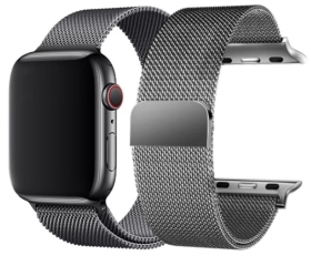 米蘭灰-Apple Watch 44mm米蘭(Millan))錶帶-暟