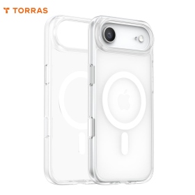透明 圖拉斯TORRAS Diamond-Mag Magnetic相機按鍵抗黃化防摔手機殼 iPhone17Air