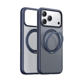 藍 圖拉斯TORRAS Ostand R Magnetic 相機按鍵旋轉支架氣囊防摔手機殼 iPhone17Pro
