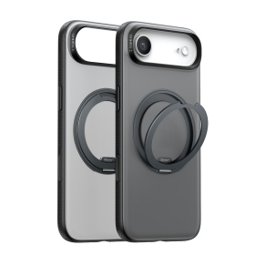黑 圖拉斯TORRAS Ostand R Fitness Magnetic 相機按鍵旋轉支架防摔手機殼 iPhone17Air