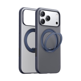 藍 圖拉斯TORRAS Ostand R Fitness Magnetic 相機按鍵旋轉支架防摔手機殼 iPhone17Pro