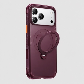 星宙紫-圖拉斯-Q3 Air-iPhone 18 Pro Ostand Q3 Air 經典防摔氣囊四象限 旋轉支架手機殼