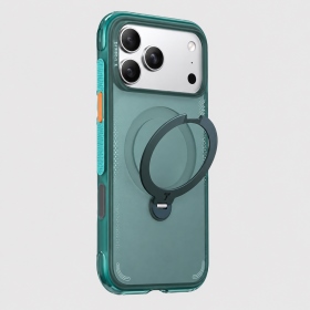 冰川青-圖拉斯-Q3 Air-iPhone 18 Pro Max Ostand Q3 Air 經典防摔氣囊四象限 旋轉支架手機殼