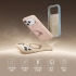 黑 圖拉斯TORRAS Ostand Spin Silicone Magnetic 相機按鍵旋轉支架矽膠防摔手機殼 iPhone17Pro