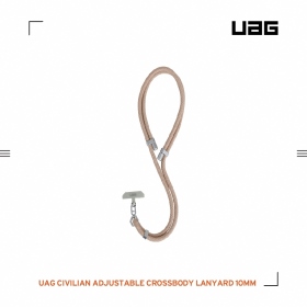 沙漠金 UAG 簡約編織可調式背帶掛繩10mm