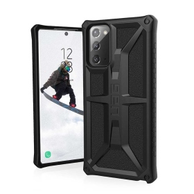 黑-UAG Samsung Note20 軍規耐衝擊保護殼(頂級版)