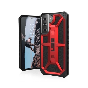 紅金-UAG Samsung S21+ 頂級版耐衝擊保護殼