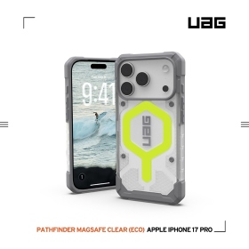 透明(螢光圈)-UAG 磁吸經典款保護殼 iPhone 17Pro