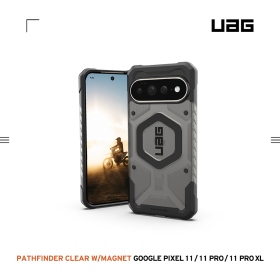透黑(黑圈)-UAG 磁吸經典款-Googie  Pixel 1/11pro