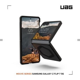 透黑-UAG-磁吸耐衝擊保護殼-三星 Z Flip8