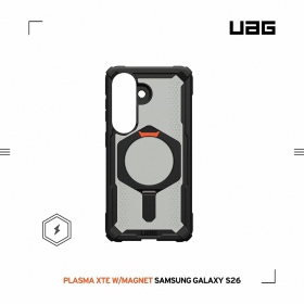 透黑(黑圈)-UAG-磁吸耐衝擊支架經典保護殼-Sam S26