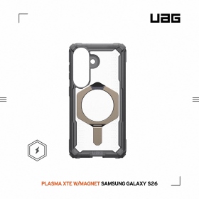 透灰(鈦灰圈)-UAG-磁吸耐衝擊支架經典保護殼-Sam S26
