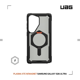 透黑(黑圈)-UAG-磁吸耐衝擊支架經典保護殼-Sam S26Ultra