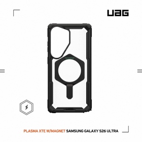 透明(黑圈)-UAG-磁吸耐衝擊支架經典保護殼-Sam S26Ultra