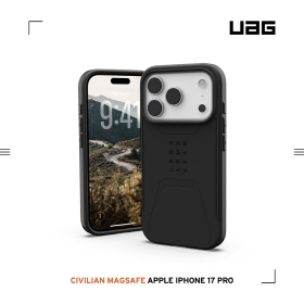 黑-UAG 磁吸簡約款保護殼 iPhone17Pro