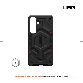 軍用黑-UAG-磁吸頂級(特仕)版耐衝擊保護殼-Sam S26+