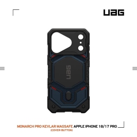 軍用藍(相機按鍵)-UAG-磁吸頂級(特仕)版耐衝擊鏡頭保護殼-iPhone18Pro/17Pro