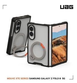 透明-UAG-磁吸耐衝擊360支架(六角)保護殼-三星 Z Fold8