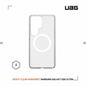 透明-UAG-磁吸耐衝擊極簡保護殼-Sam S26Ultra
