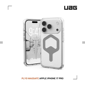 極透明(灰圈)-UAG 磁吸全透保護殼 iPhone17Pro