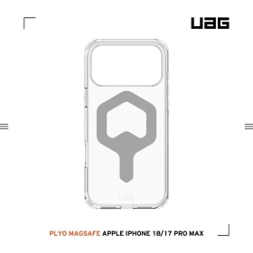 極透明(灰圈)-UAG-磁吸耐衝擊全透保護殼-iPhone18ProMax/17ProMax