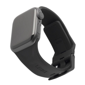 黑UAG Apple Watch38mm.40mm.41mm潮流矽膠手錶錶帶