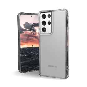 極透明-UAG Samsung S21U 耐衝擊保護殼