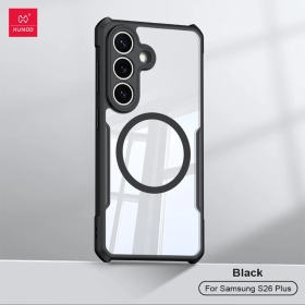黑 XUNDD甲殼蟲引磁環保護殼-Samsung S26+