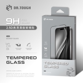 小米 17T PRO 指紋辯識 電鍍全膠玻璃-黑(硬博士)(滿版)